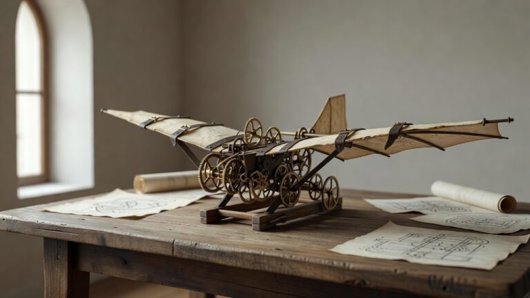 Inventos de Leonardo da Vinci más sorprendentes